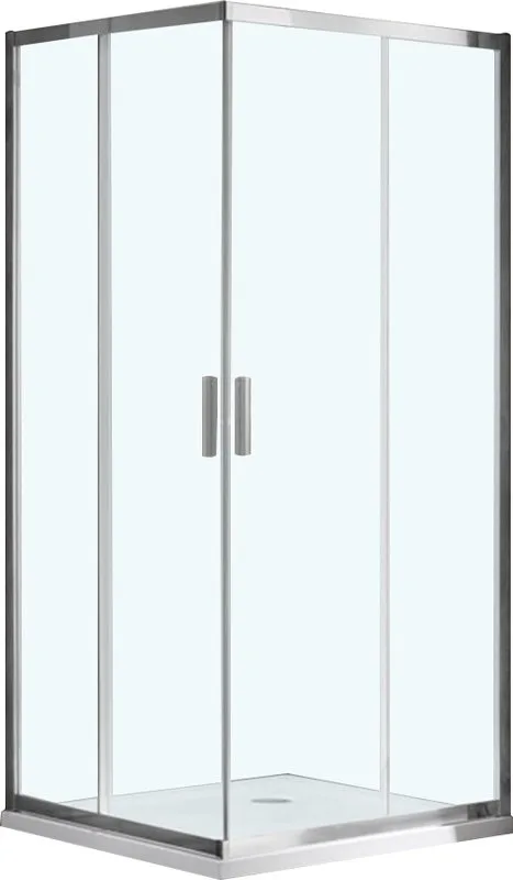 Душевой уголок Vincea Garda VSS-1G800CL 80x80, профиль хром, стекло прозрачное Sancos — официальный сайт