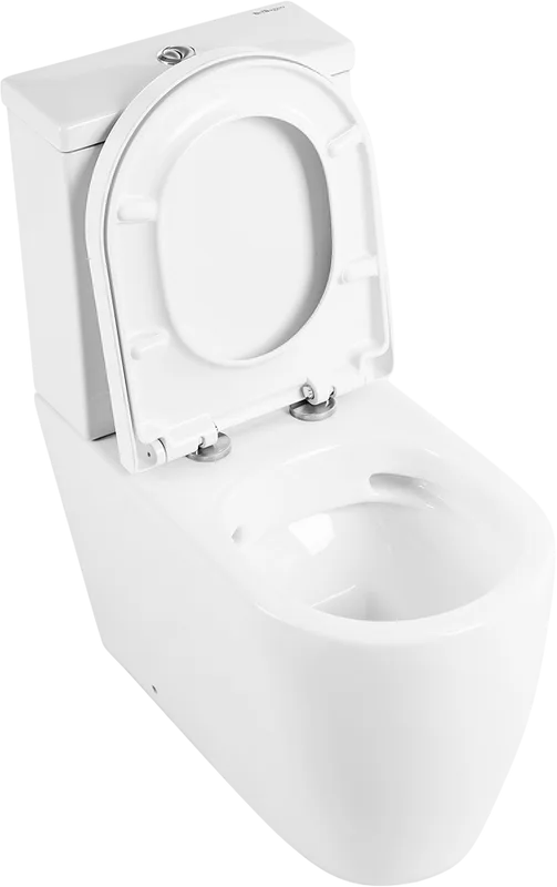Унитаз-компакт напольный BelBagno Marino BB105CPR BB105SC с микролифтом, безободковый, глянцевый бел Sancos — официальный сайт
