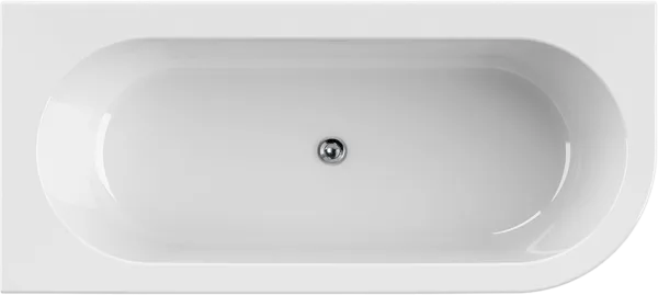 Акриловая ванна Cezares Slim SLIM CORNER-180-80-60-L-W37-SET 180x80 см, левая, пристенная, белая, ас Sancos — Оригинал