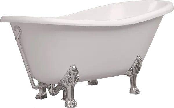Ванна из искусственного камня Эстет Марсель ФР-00006497 170x80 см, отдельностоящая, белая, овальная, Sancos — Оригинал