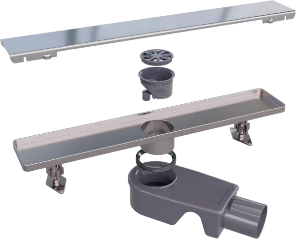 Душевой трап (лоток) RGW Shower Drain SDR-20 80 см, хром Sancos — Оригинал