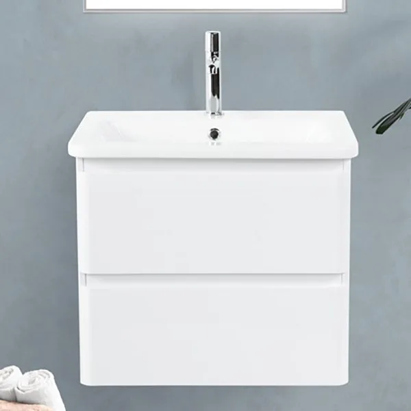 Тумба под раковину без столешницы BelBagno Albano-Cer 60 подвесная, bianco lucido Sancos — Оригинал