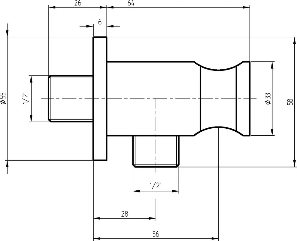 Шланговое подключение Migliore Ricambi 30895, с держателем, бронза Sancos — официальный сайт