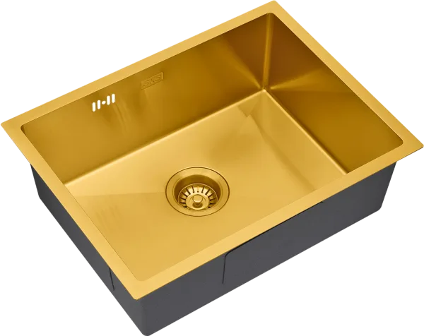 Мойка кухонная S.K.Sanitary SKS 5844 BRONZE с сифоном Sancos — Оригинал
