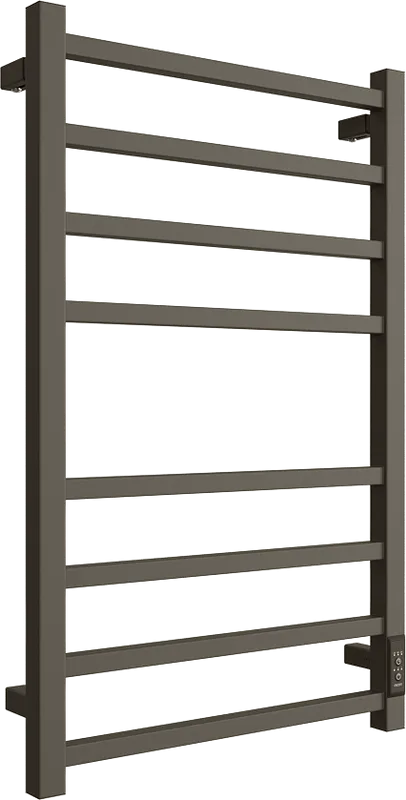 Полотенцесушитель электрический Двин L plaza neo 80х50, графит Sancos — официальный сайт