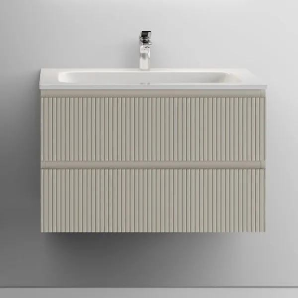 Тумба с раковиной Sancos Snob T 80 см, beige soft Sancos — Оригинал