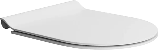 Крышка-сиденье GSI Norm MS86CSN09 с микролифтом, белая матовая Sancos — Оригинал