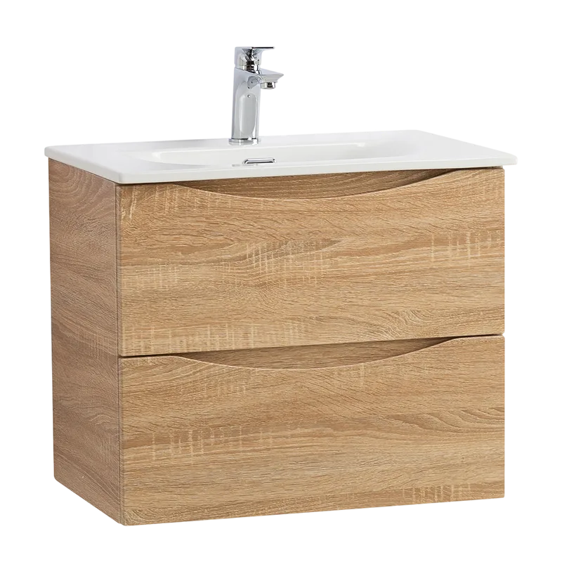 Тумба под раковину без столешницы BelBagno Marino-cer-mini 70 подвесная, rovere bianco Sancos — официальный сайт