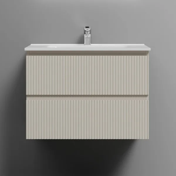 Тумба с раковиной Sancos Snob T 70 beige soft, раковина CN7007 Sancos — Оригинал