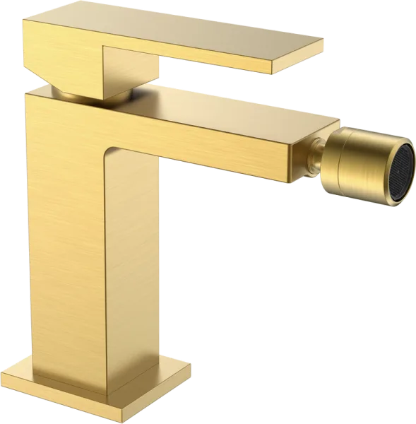Смеситель для биде Boheme Qubic 476-MG matt gold Sancos — Оригинал