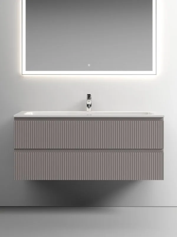 Тумба с раковиной Sancos Snob T 120 см, doha soft, раковина CN7017 Sancos — официальный сайт