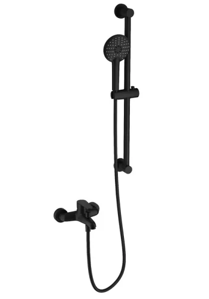 Смеситель для ванны с душем Wonzon & Woghand WW-AE3205-MB, матовый черный Sancos — Оригинал