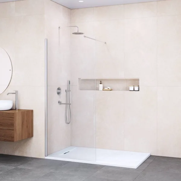 Душевая перегородка RGW Walk In WA-010 110x200, стекло прозрачное Sancos — Оригинал