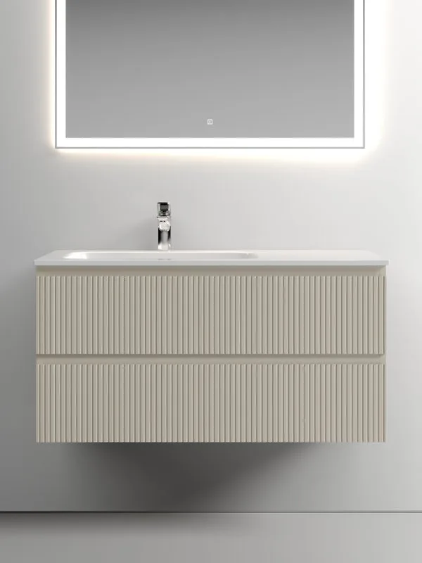 Тумба под раковину Sancos Snob T 100 подвесная Beige soft (капучино), SNT100LCE Sancos — официальный сайт