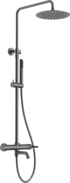 Душевая стойка AltroBagno Unione 030210 GrMt, оружейная сталь Sancos — Оригинал