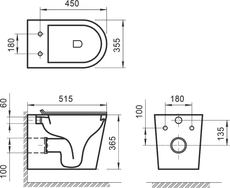 Унитаз подвесной BelBagno Flay-r BB053CHR BB105SC с микролифтом, безободковый, глянцевый белый Sancos — официальный сайт