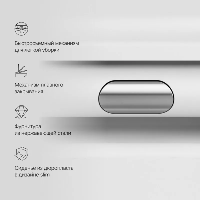 Унитаз подвесной AM.PM Func C8F1701SC Sancos — официальный сайт