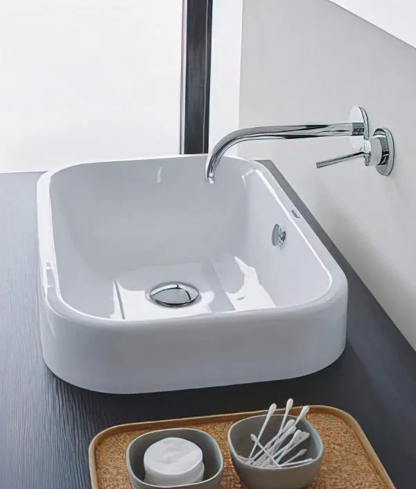 Накладная раковина Duravit Happy D 2314600000 Sancos — официальный сайт