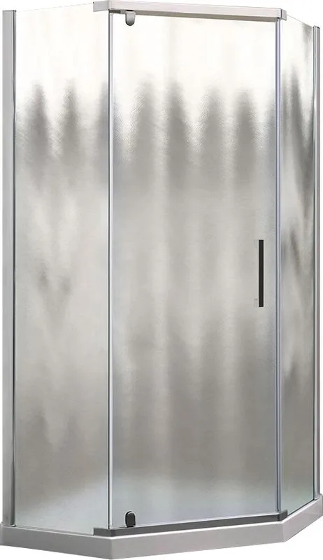 Душевой уголок Vincea Stresa VSP-1S900CH 90x90, профиль хром, стекло шиншилла Sancos — официальный сайт