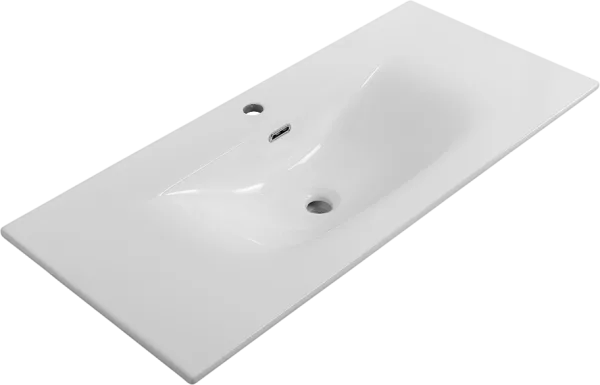Мебельная раковина BelBagno BB-8099-100 глянцевая белая Sancos — Оригинал
