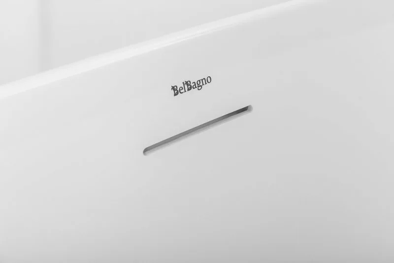 Акриловая ванна BelBagno BB413 150x80 см, отдельностоящая, белая, овальная, со сливом-переливом, с д Sancos — официальный сайт