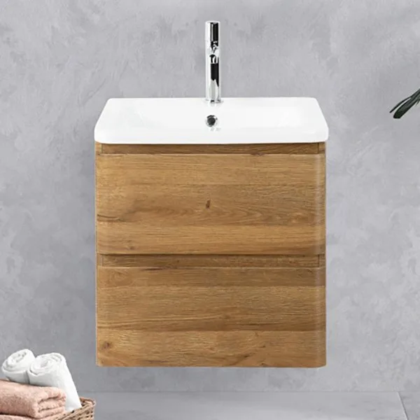 Тумба под раковину без столешницы BelBagno Albano-Cer 50 подвесная, rovere rustico Sancos — Оригинал