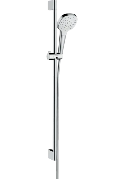 Душевой гарнитур Hansgrohe Croma Select E 26594400, белый, хром Sancos — Оригинал