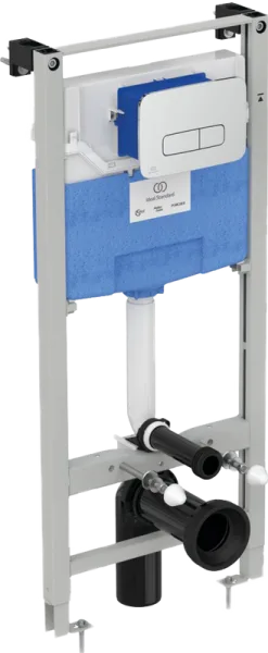 Система инсталляции для унитазов Ideal Standard R020467 PROSYS 120 M R0308AA с кнопкой хром Sancos — Оригинал