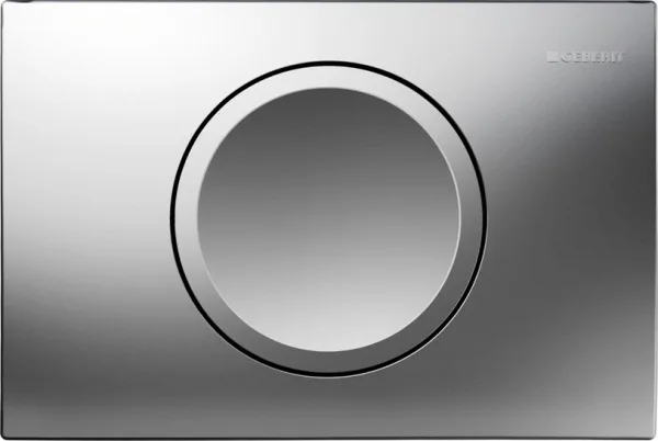 Кнопка смыва Geberit Delta 11 115.120.46.1 хром матовый Sancos — Оригинал