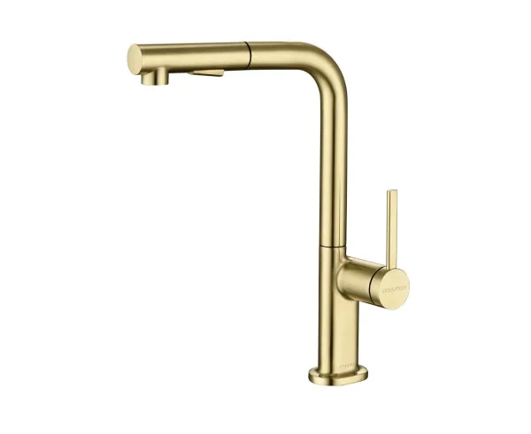 Смеситель для кухни Paulmark Neo Ne214419-LG, светлое золото Sancos — Оригинал