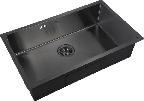 Мойка кухонная Zorg Inox PVD 7444 grafit Sancos — Оригинал