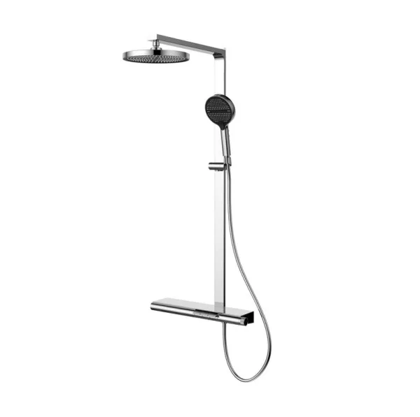 Душевая стойка Vincea Aspire VSFS-4AS1CH, с изливом, хром Sancos — Оригинал