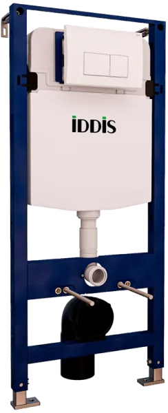 Система инсталляции для унитазов IDDIS Optima Home OPH0000i32K, с кнопкой смыва, белая Sancos — Оригинал