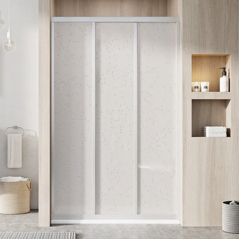 Душевая дверь в нишу Ravak Supernova ASDP3-100 Pearl, 200, профиль белый Sancos — официальный сайт