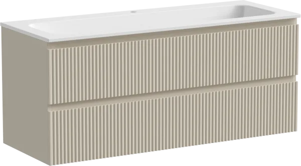 Тумба под раковину Sancos Snob R 120 подвесная Beige soft (капучино), SNR120CE Sancos — Оригинал