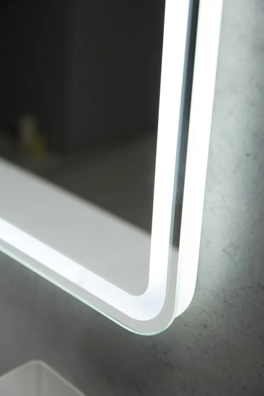 Зеркало BelBagno Marino SPC-MAR-1000-800-LED-TCH-SND с голосовым управлением и подогревом Sancos — официальный сайт