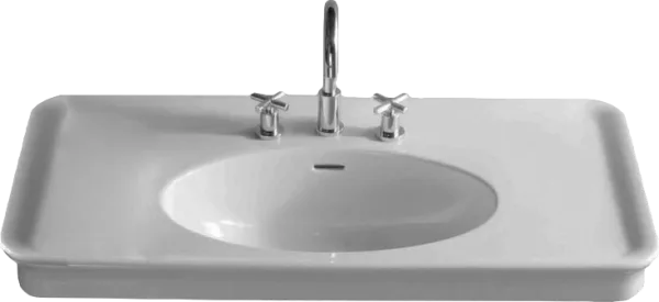 Раковина Hatria Dolcevita Y0F001 100 см, белая Sancos — Оригинал