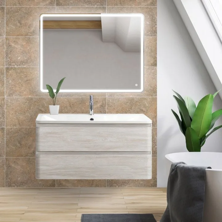Тумба под раковину без столешницы BelBagno Albano 80 подвесная, rovere vintage bianco Sancos — официальный сайт