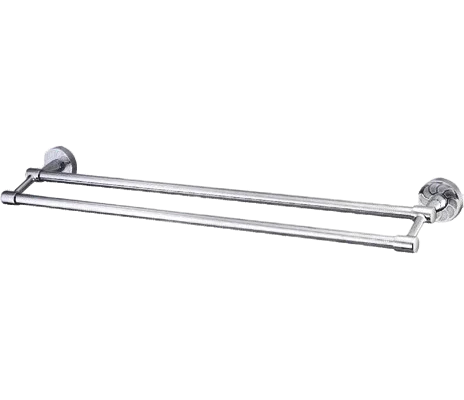 Полотенцедержатель Wasserkraft Isen K-4040 двойной Sancos — Оригинал