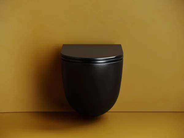 Унитаз подвесной Ceramicanova Vogue CN4008TMB Sancos — Оригинал