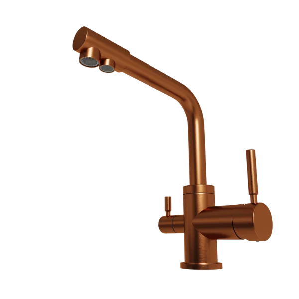 Смеситель для кухни Emar PVD ECB - 3003N PVD Coppery Sancos — Оригинал
