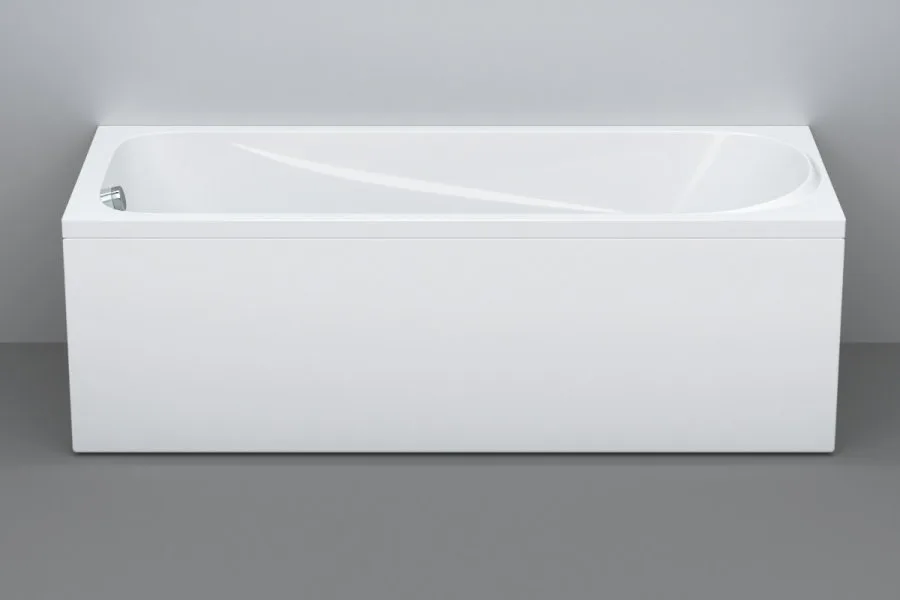 Акриловая ванна AM.PM Sense W75A-170-070W-KL 170x70 см, пристенная, белая Sancos — официальный сайт