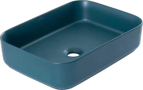 Накладная раковина Allen Brau Fantasy Quad 50x36, петроль Sancos — Оригинал