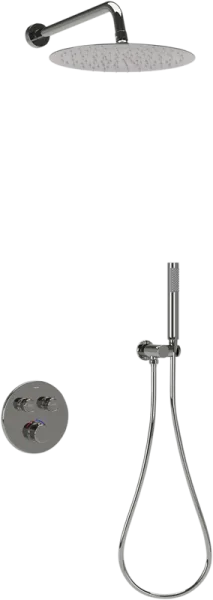 Душевой комплект Sancos Link SC3005CH, хром, С ВНУТРЕННЕЙ ЧАСТЬЮ Sancos — Оригинал