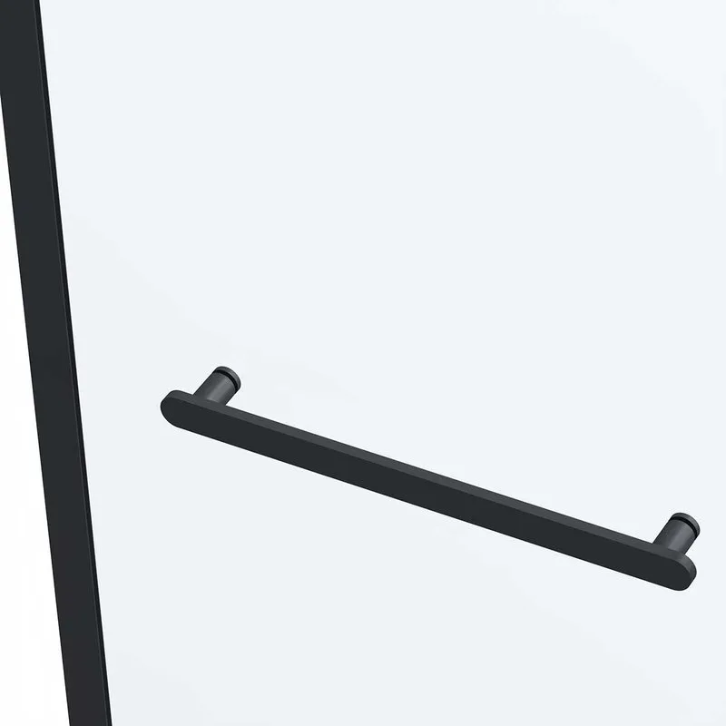 Душевая дверь в нишу Vincea Como Soft VDS-1CS110CLB 110 см профиль черный Sancos — официальный сайт