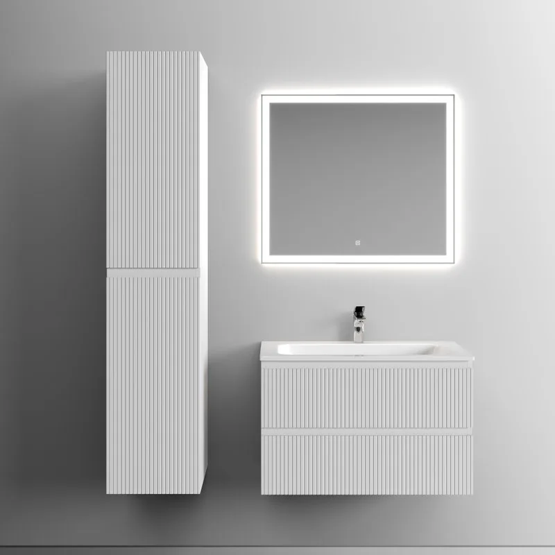 Тумба под раковину Sancos Snob T 80 подвесная Bianco (белый), SNT80W Sancos — официальный сайт