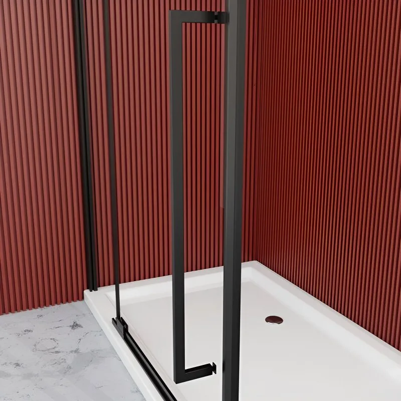 Душевой уголок, душевое ограждение Esbano Art ESA-90KV-B 90х90 см с распашной дверью, квадратный, пр Sancos — официальный сайт