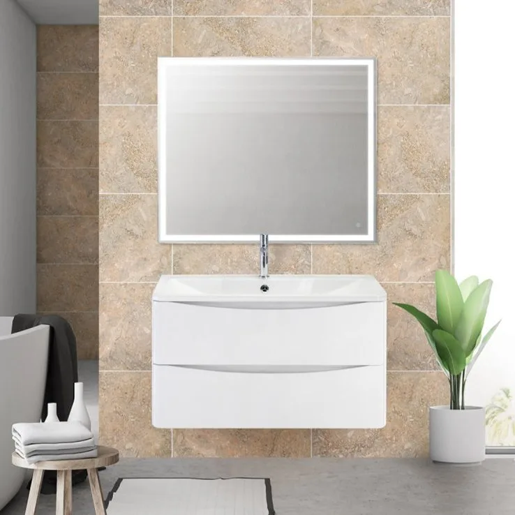 Тумба под раковину без столешницы BelBagno Acqua 100 подвесная, bianco lucido Sancos — официальный сайт