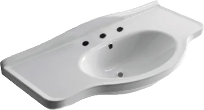 Раковина Galassia Ethos 8434 95 см 3 отверстия Sancos — Оригинал