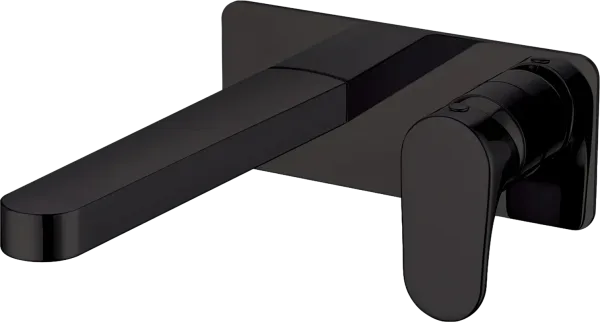 Смеситель для раковины Boheme Spectre 455-B С ВНУТРЕННЕЙ ЧАСТЬЮ  чёрный Sancos — Оригинал